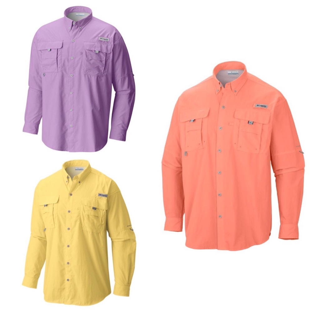 Men’s Columbia PFG Bahama II Long Sleeves (OBO)